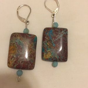 Beautiful Turquoise and Silver Earrings!